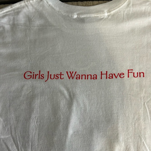 Vintage Xena Warrior Princess Girls Just Wanna Have Fun Vampire T-Shirt Men's XL - Picture 11 of 11